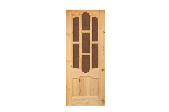 Дверь межкомнатная со стеклом из сосны (арка стандарт) 2000х600х40 мм